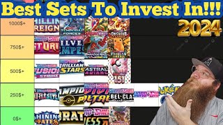 Best Pokemon Sets In 2024 To Invest In RANKING ALL SWSH amp SampV SETS [upl. by Innoj]