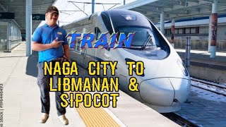 TRAINNAGA CITY TO LIBMANAN amp SIPOCOT CAMARINES SUR travelvlog commutertrain fbradtv [upl. by Broadbent103]