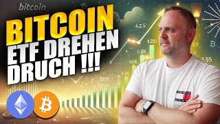 Bitcoin Preis Pump ETFs explodieren Indikatoren schwitzen [upl. by Wj]