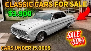 20 Perfect Classic Cars Under 15000 Available on Craigslist Marketplace Big Sale [upl. by Erdda]