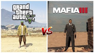 GTA 5 vs MAFIA 3  Physical Comparison [upl. by Carrissa252]