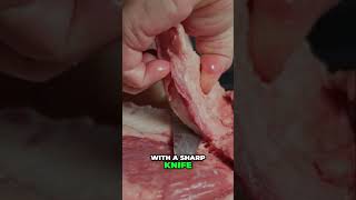 Trimming a Brisket for a Big Green Egg [upl. by Johannes]