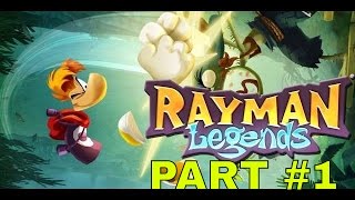 RAYMAN LEGENDS  PS4 two Player game [upl. by Tabbatha901]