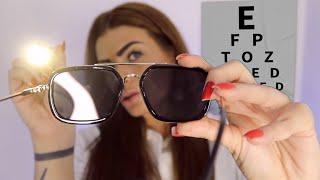 ASMR Optician Roleplay  Trying Different Pairs of Sunglasses On You 🔦🕶 [upl. by Gessner]