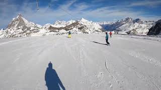 ZERMATT 🇨🇭 622022 Testa Grigia Fun Run 😀⛷🇨🇭 [upl. by Olds]