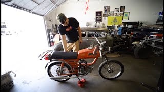 50cc Moped rebuild  Build it [upl. by Irv]