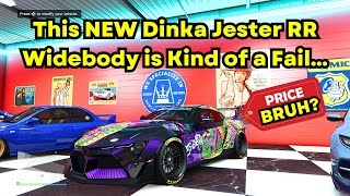 The NEW Dinka Jester RR Widebody Test amp Review in GTA Online Buyer BEWARE [upl. by Gusella]