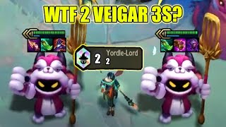 WORLD RECORD  20 Veigars 2x Veigar 3 Star Stage 6 I Set 11 TFT [upl. by Nee]