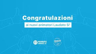 Congratulazioni ai nuovi animatori Laudato Si 🎉🌿 [upl. by Nnylecyoj]