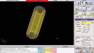 ANSYS FLUENT｜6 三维空心环圆柱体Gambit网格划分 [upl. by Yendis]