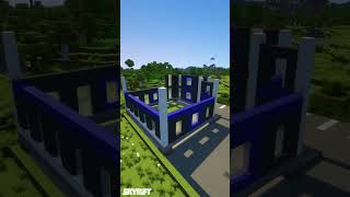 Police Department in Minecraft  Shorts Timelapse [upl. by Enirac]