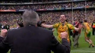 Mark and Martin McHugh celebrate Donegals AllIreland victory [upl. by Nyrmac]