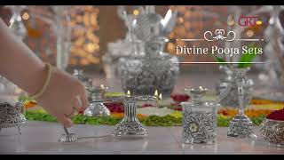 GRT Jewellers  Silver Article Collections  Divine Pooja Sets 15 sec [upl. by Dale]