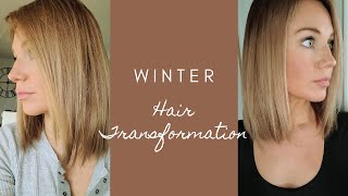 WINTER HAIR TUTORIAL USING REDKEN SHADES EQ  Toning down blonde hair using all level 7s [upl. by Dnomayd]