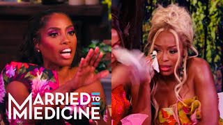 Simone Brings Up Quads NIECE Tragedy Married to Medicine bravo married2med [upl. by Jarid145]