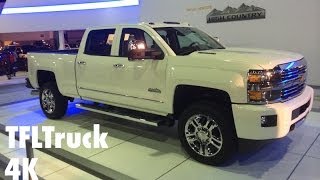 2015 Chevy Silverado HD High Country Sneak Peek TFL 4K [upl. by Swaine]