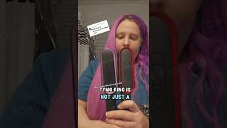 The TYMO Ring Hair Straightener Brush heats up in just 20 seconds [upl. by Lynne]