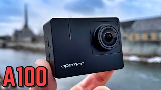 Apeman A100 Action Camera Review  Is it Worth It [upl. by Nodnerb]