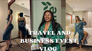 Travel amp business event vlog [upl. by Atnad]