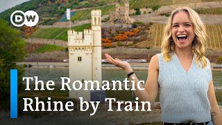 The Middle Rhine Train Germany’s Most Beautiful Train Ride – A Scenic Trip Along the Rhine [upl. by Ynove62]