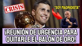 ÚLTIMA HORA UEFA Y FRANCE FOOTBALL MEDITAN QUITARLE BALÓN DE ORO A RODRI POR UN TEMA DE FAIR PLAY [upl. by Nauj532]