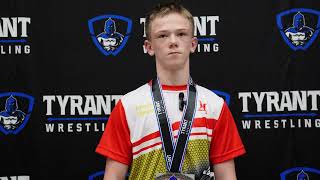 Nash Denison  Outstanding Wrestler for Backyard Brawlers 2024 Columbus Day Duals [upl. by Nimrahc]