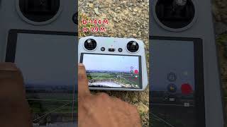 Dji mini 3 Return to home accuracy test  RTH accuracy cheak [upl. by Ffirahs]