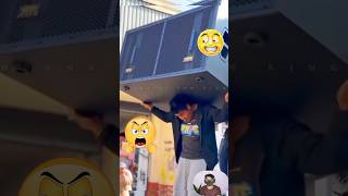 बाहुबली मजदूर 😱⚠️😱trendingdjviraldjshortsibdjdjjb sound soundcheck speaker musicgenre [upl. by Hamimej762]