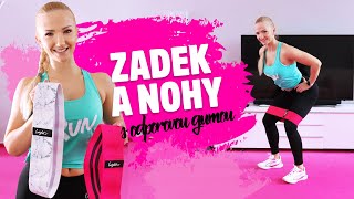 Zadek a nohy s odporovou gumou  25 minut [upl. by Waki]