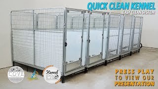 K9 Kennelstore Quick N Clean Kennels [upl. by Delsman468]