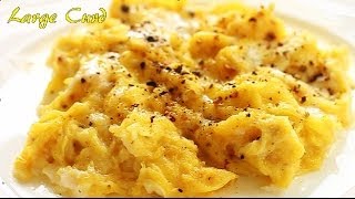 3 Ways to Scramble Eggs Large Medium and Small Curd  FoodHacks [upl. by Merla]