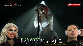 Lady Gaga “Happy Mistake” Jimmy Kimmel Live Performance Review [upl. by Furlani]