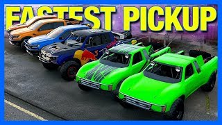 Forza Horizon 4  FASTEST PICKUP TRUCKS Presented by Elgato Race 3 [upl. by Astrahan177]