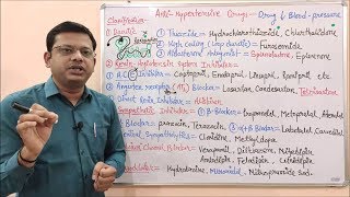 Antihypertensive Drugs Part 03 Classification of Antihypertensive Drugs  Antihypertensive Drugs [upl. by Groome]