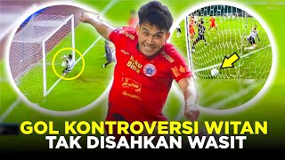 GOL YANG HARUSNYA SAH MALAH DIANULIR LAWAN WASIT LIGA 1 SUSAH MENANG [upl. by Luhem]