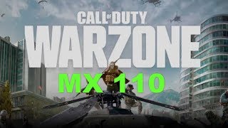 Call Of Duty Warzone MX 110 Gaming Benchmark [upl. by Jessamine338]