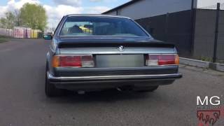 BMW 635CSi E24 w MGmotorsportpl exhaust [upl. by Annaerdna608]