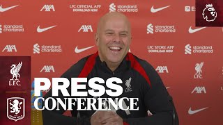 Arne Slots Premier League Press Conference  Liverpool vs Aston Villa [upl. by Secnarfyram66]