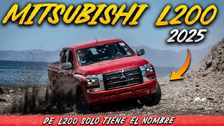 MITSUBISHI L200 2025 Conociendo la nueva GENERACION [upl. by Allrud]