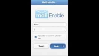 MailEnable Video New Mobile Webmail [upl. by Martens460]