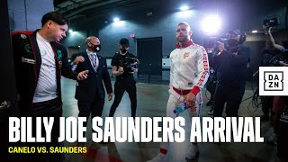 Billy Joe Saunders Arrives At Cowboy Stadium Ahead of Canelo Clash [upl. by Stanhope827]