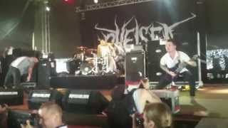 Chelsea Grin  Fing Breakdown Recreant  With Full Force XX 2013 [upl. by Conny]