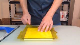 How to Apply Kapton Tape without Bubbles in Plate for your 3D Printer [upl. by Peltier435]