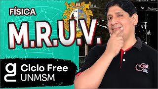 FÍSICA  MRUV CICLO FREE [upl. by Halpern]