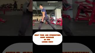 STANDING LUNGES BENEFITS youtubeshorts legsworkout lungesworkout [upl. by Nnagrom]