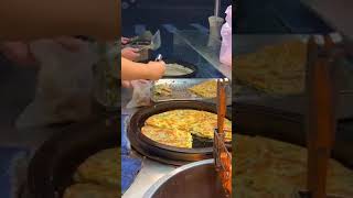 The thick egg pancake food pancake asianfood taiwan pj [upl. by Noach]