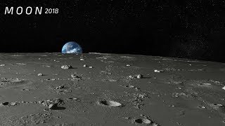 Moon  Close Up View  Real Sound HD [upl. by Hoseia]