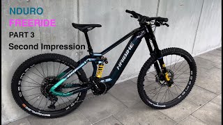 Haibike Nduro 8 Freeride Part 3  Second Impression  Ownership Series [upl. by Annohsal]