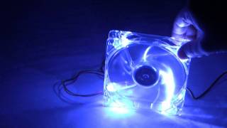 Product Video 9 Nexus 120mm Silent Case Fan White LEDs Model D12SL12WL  XStreamPCReviews [upl. by Atcliffe]