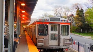 SEPTA Philadelphia PA Broad Street Line 𝑺𝒖𝒃𝒘𝒂𝒚 to Fern Rock  FULL RIDE [upl. by Arhas]